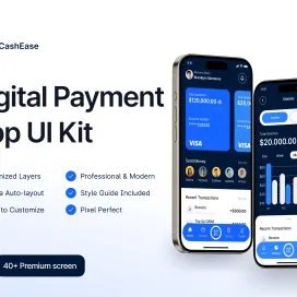 Casheasy Digital Payment App Ui Kit